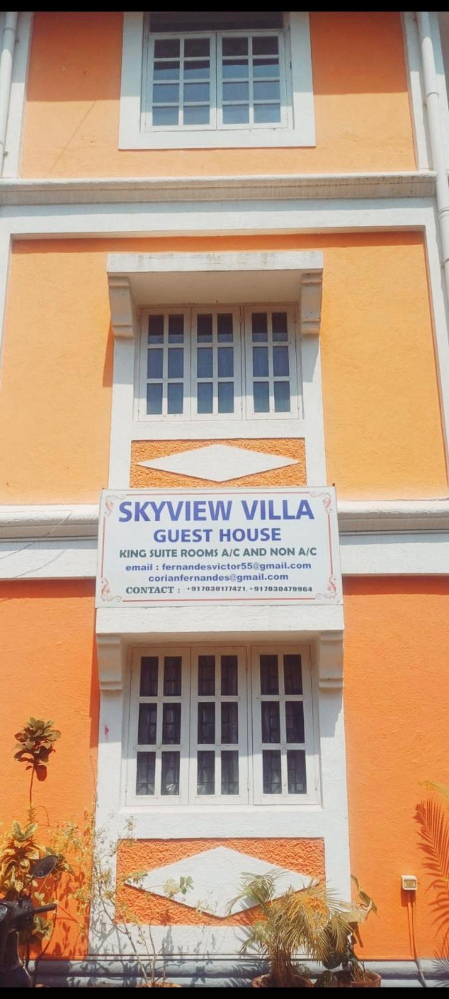Skyview Villa Candolim Exterior photo